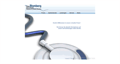 Desktop Screenshot of praxis-blomberg.de